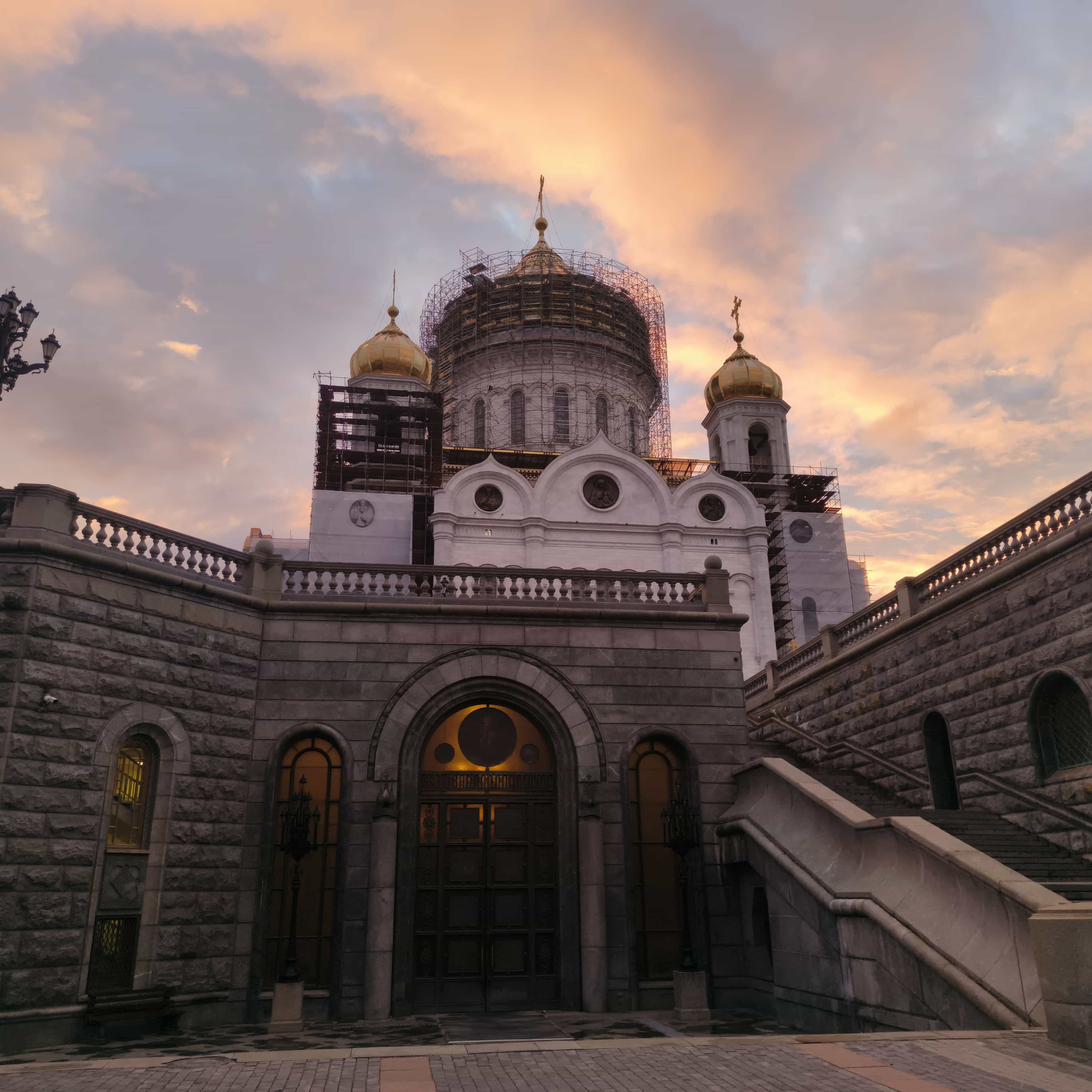 Photo from Moscow: cathedral at sunset 2.