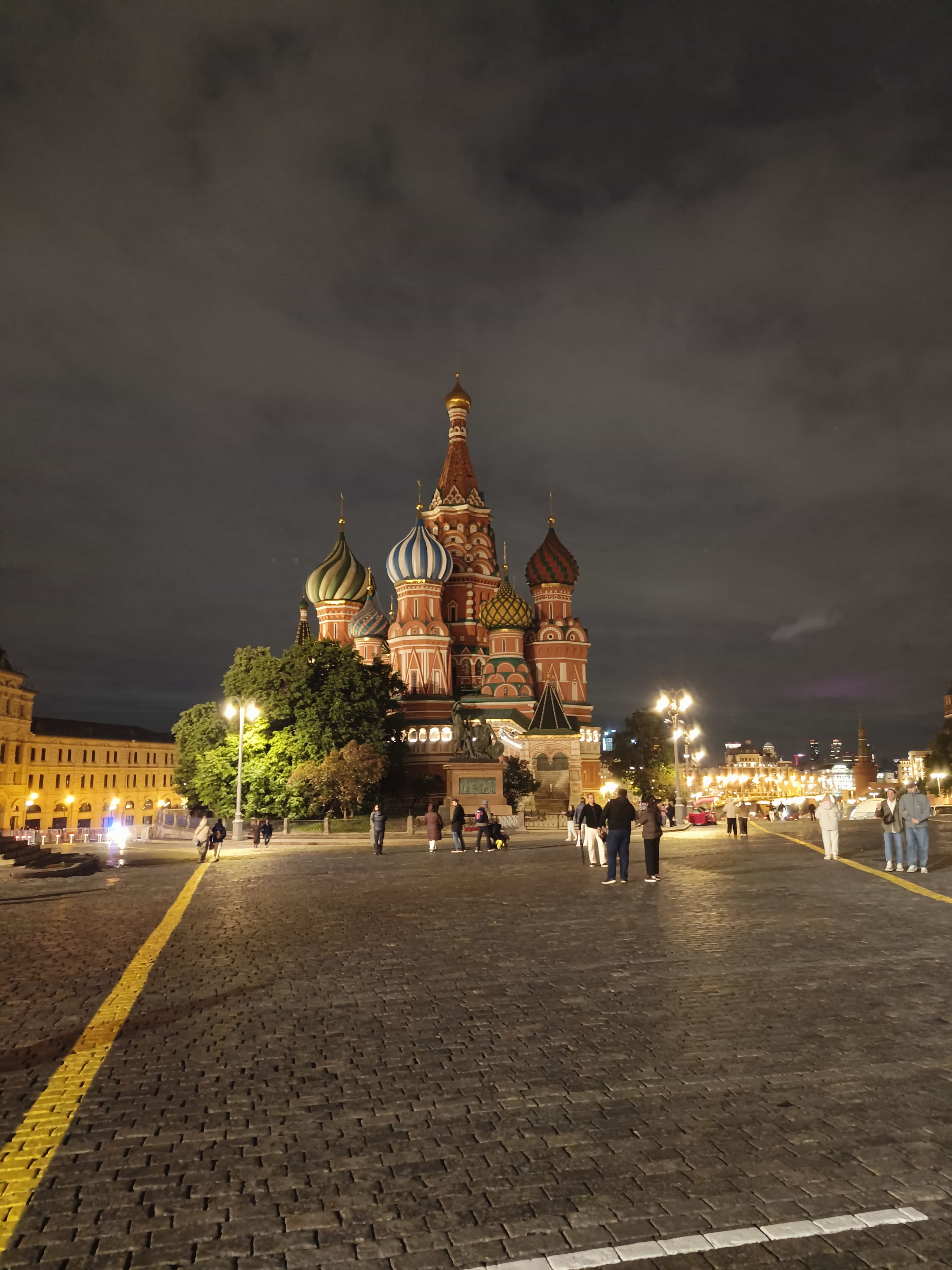 Photo from Moscow: st basils night 1.
