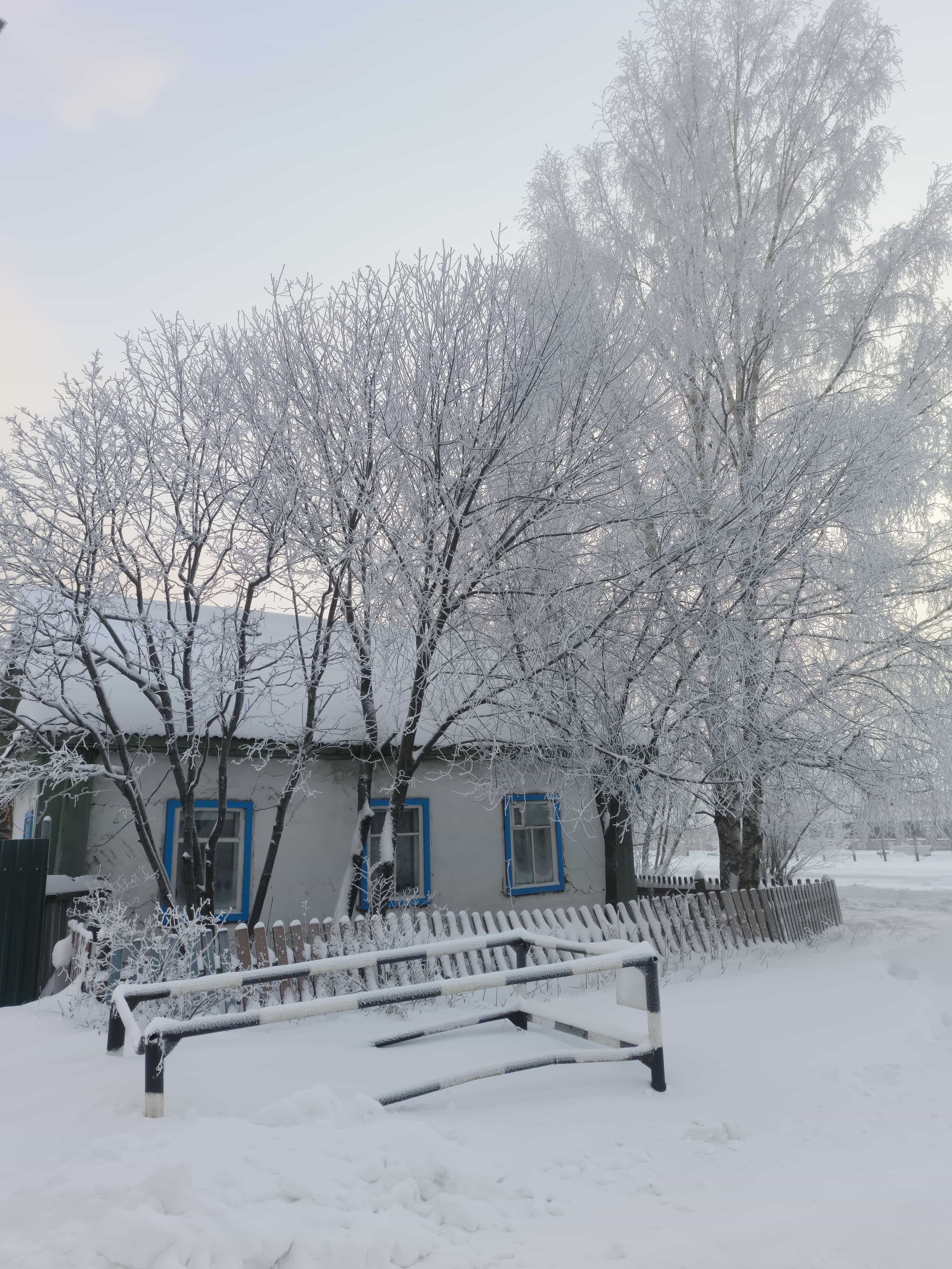 Photo from Surgut: frost 15.