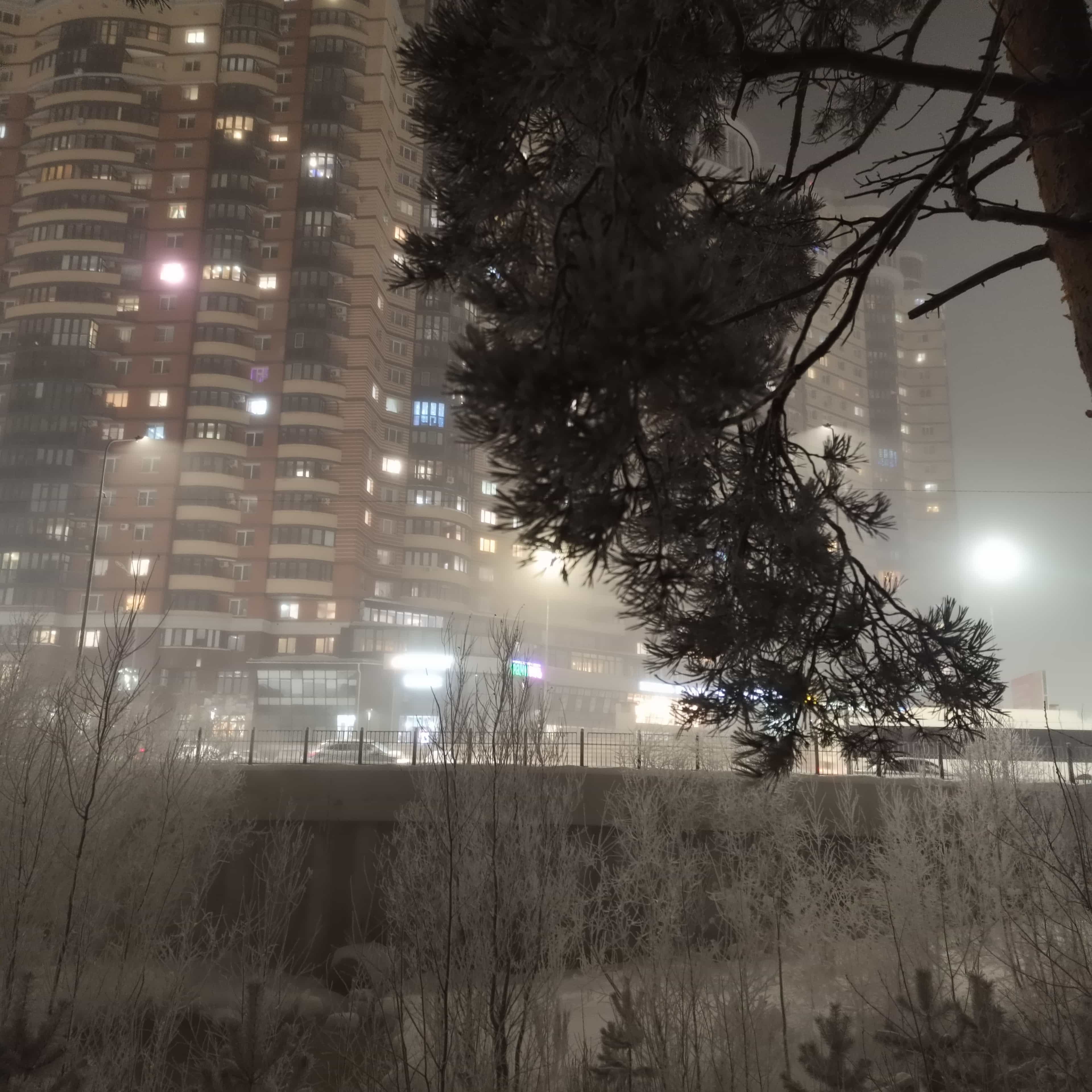 Photo from Surgut: frost 7.