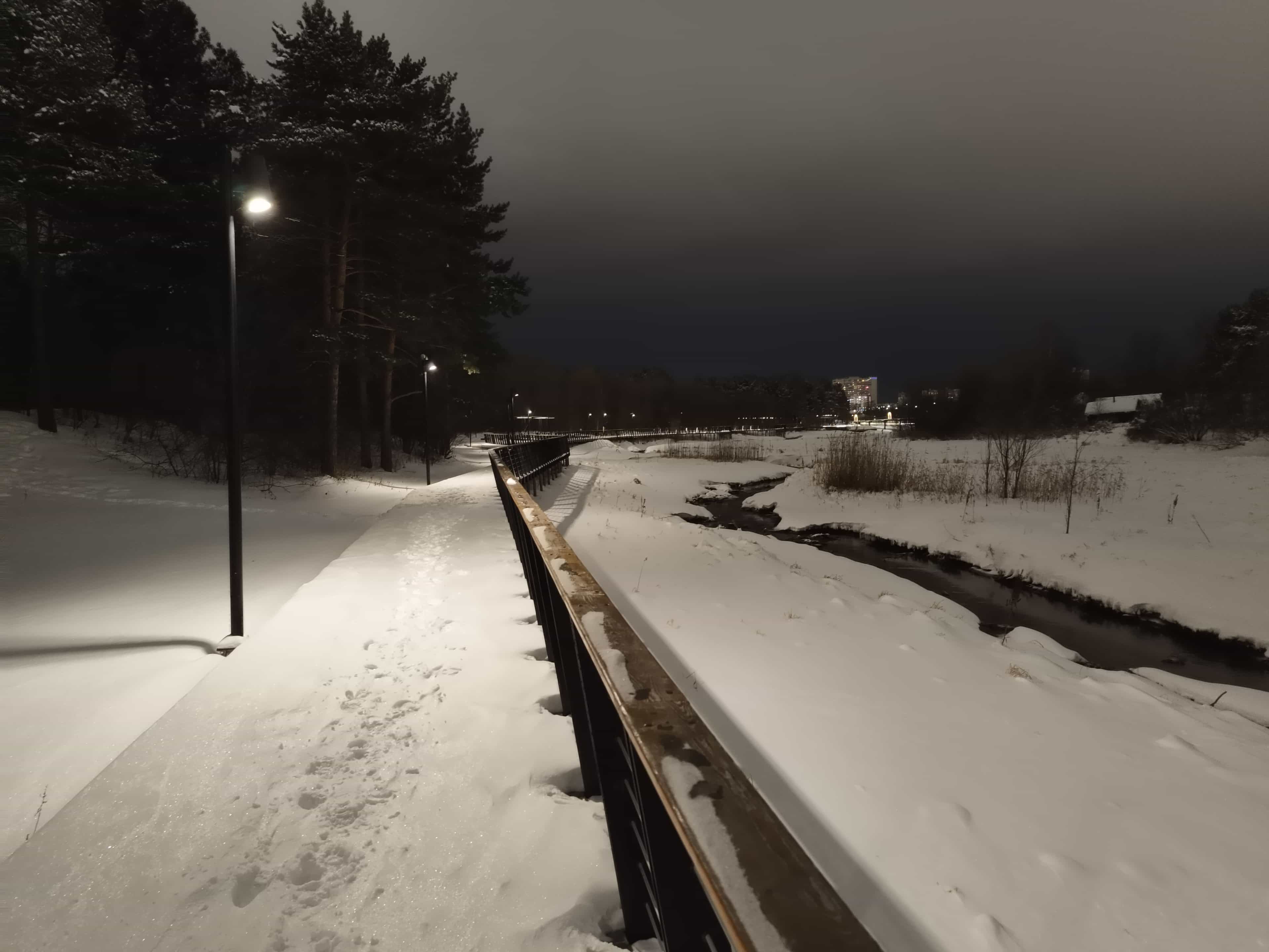 Photo from Surgut: snowy park 15.
