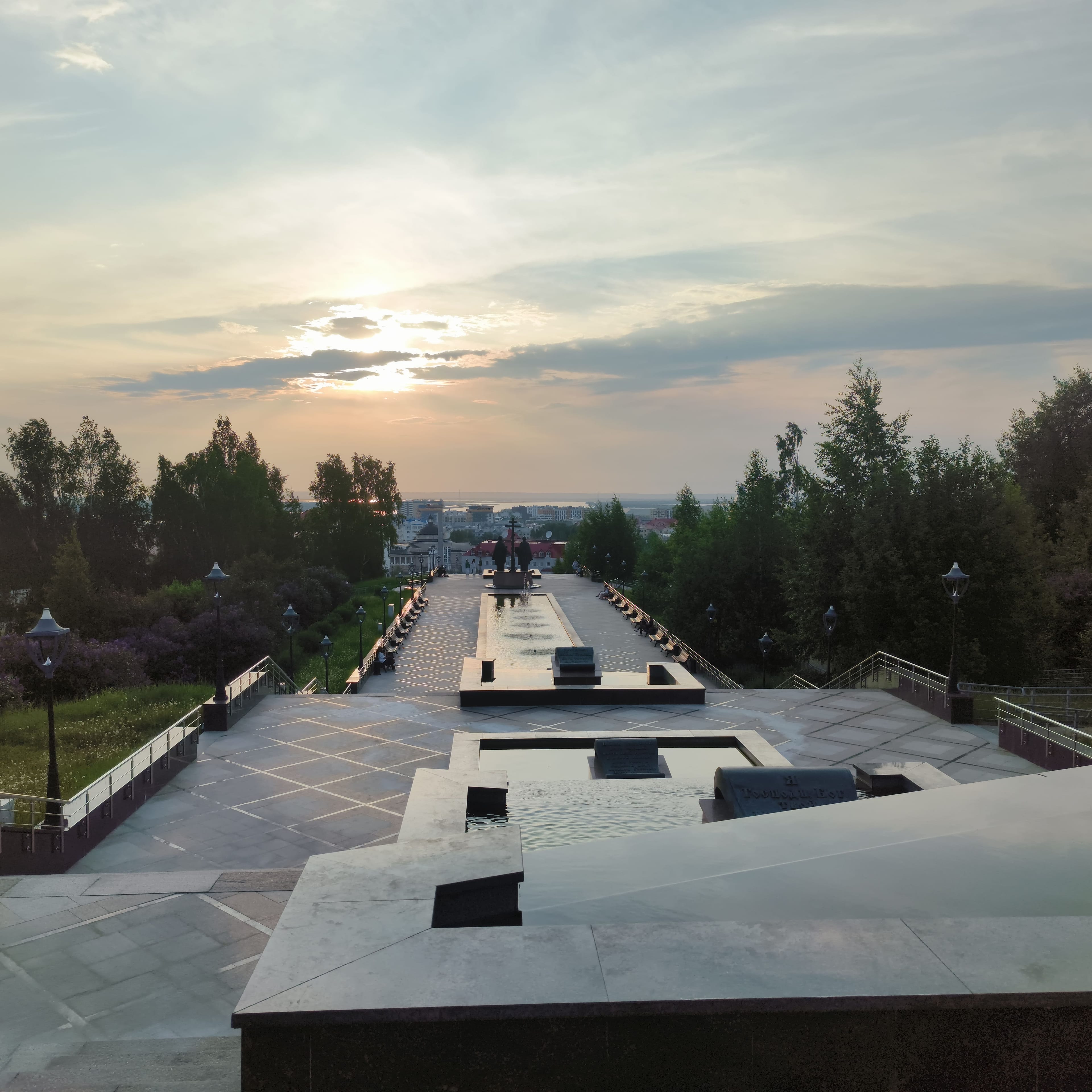 Photo from Khanty: sunset memorial.