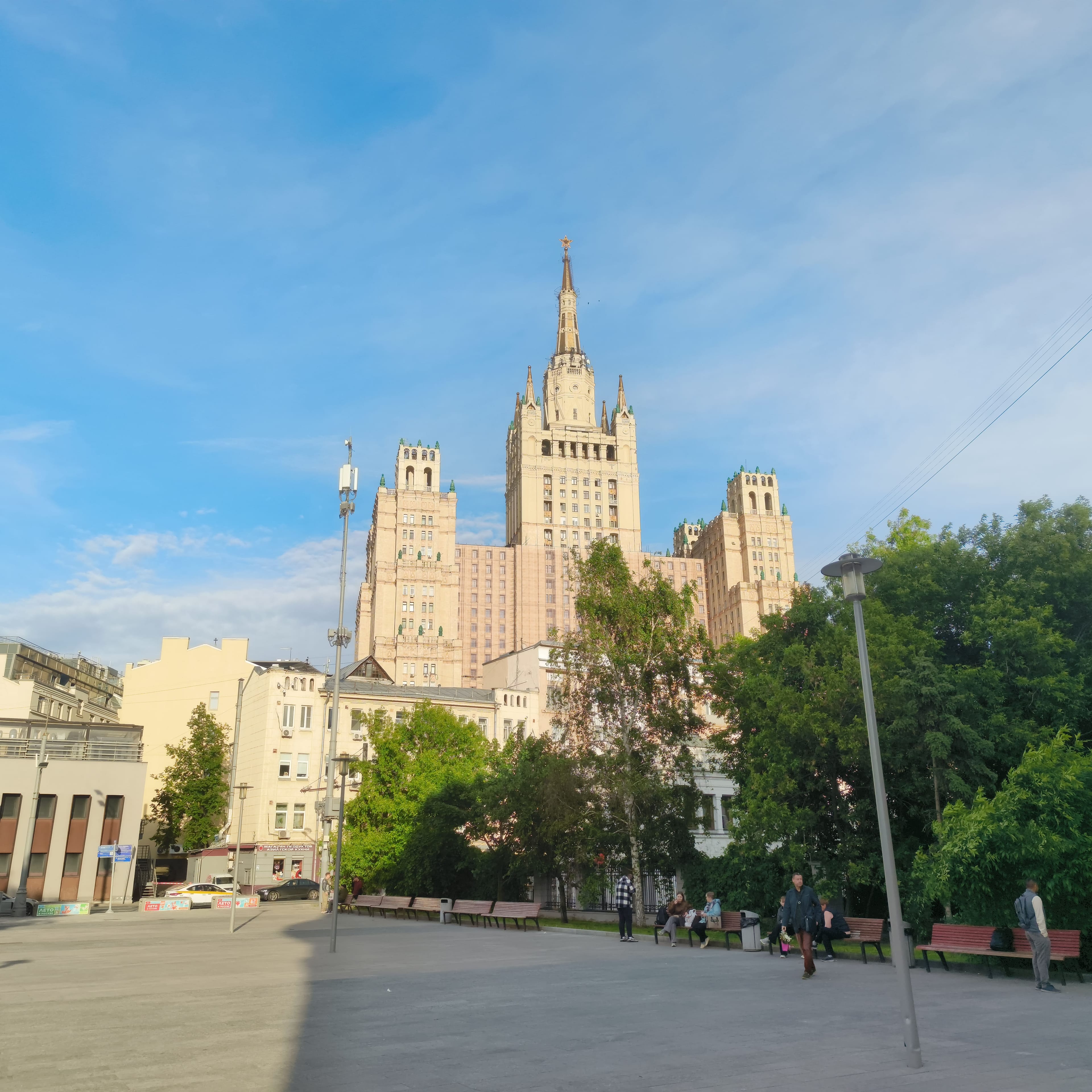 Photo from Moscow: moscow high rise.