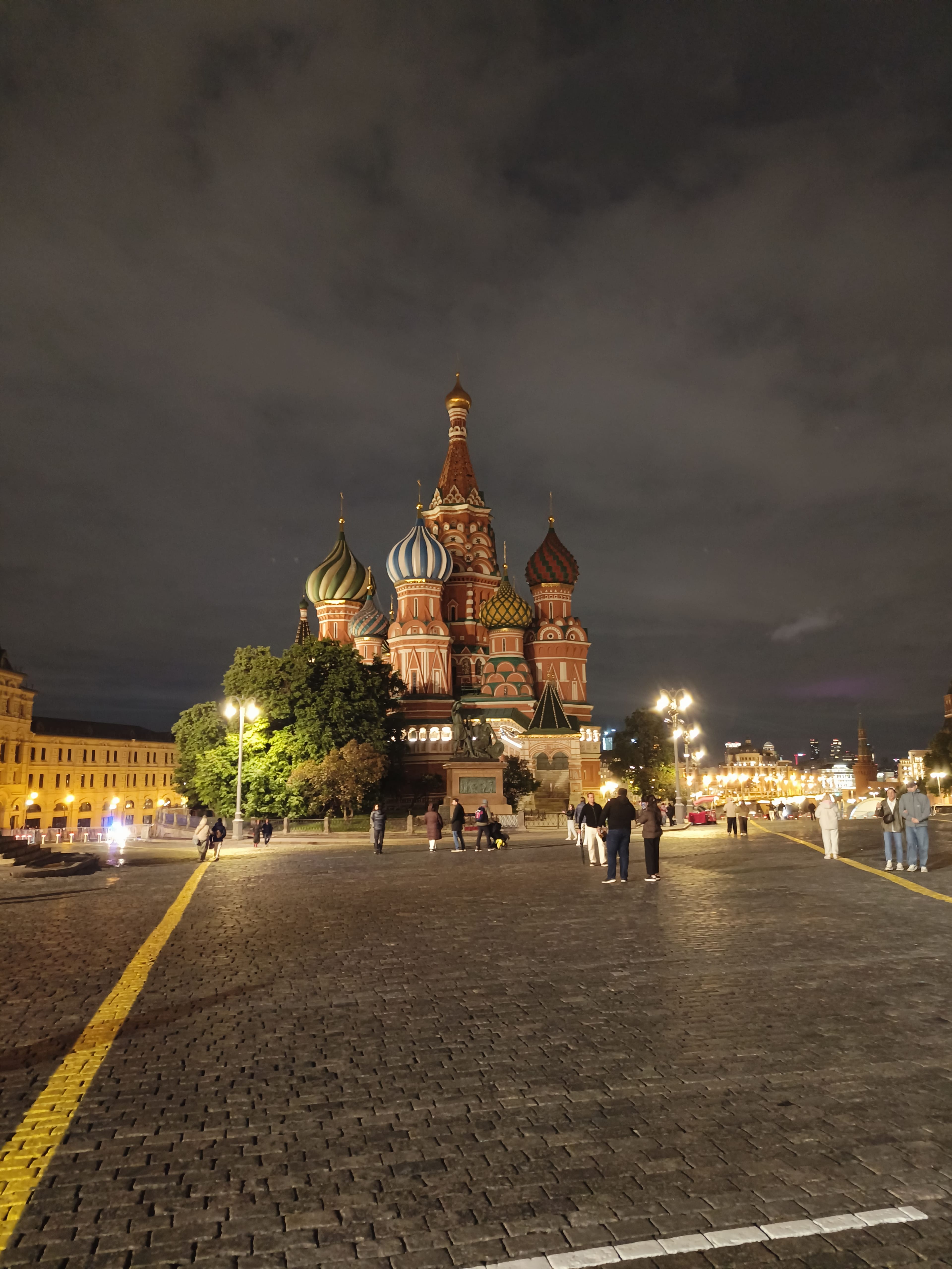 Photo from Moscow: st basils night 1.