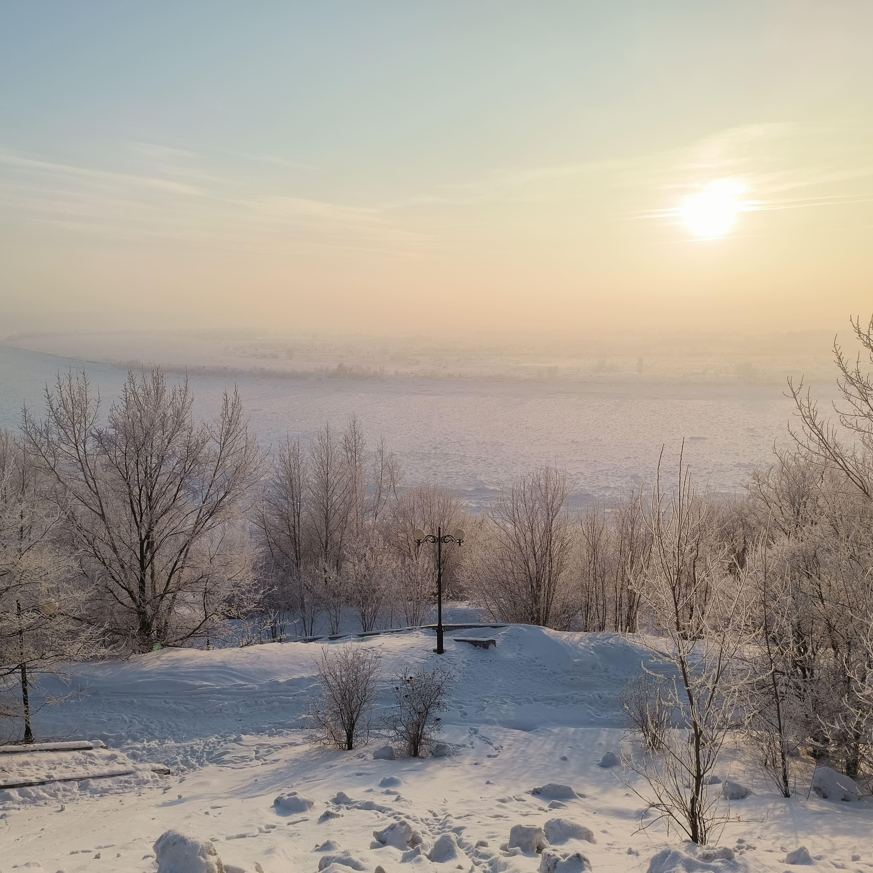 Photo from Tomsk: snowy 4.